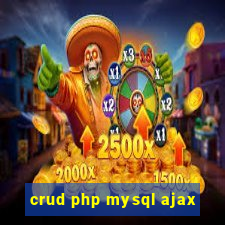 crud php mysql ajax